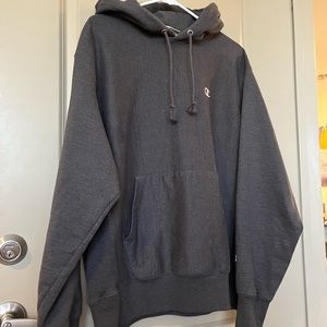Champion Reverse Weave Hoodie (Granite)